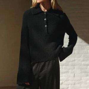Jenni Kayne cashmere Stevie polo (NWOT)